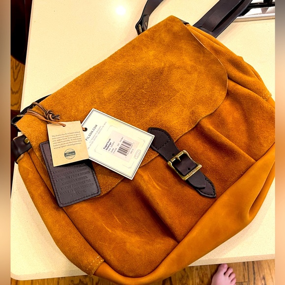Filson Bags Filson Rugged Suede Messenger Bag Poshmark